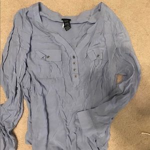 Torrid light blue top 2X